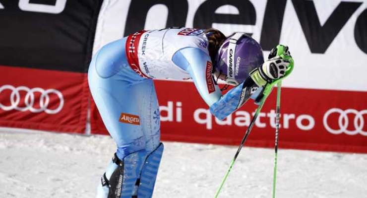 Utrujeni Tini Maze ni uspelo poseči še po slalomski medalji