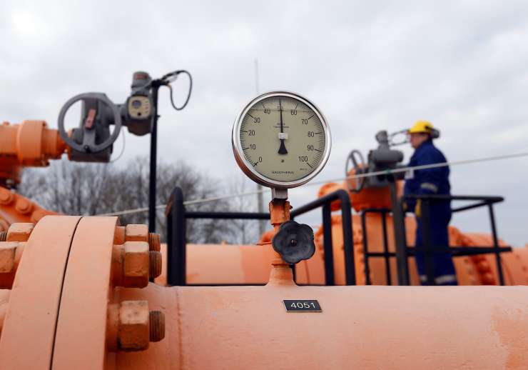Ukrajina si je s predplačilom plin zagotovila do ponedeljka