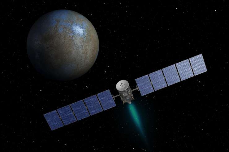 Po osmih letih je Nasina sonda dosegla orbito pritlikavega planeta Ceres