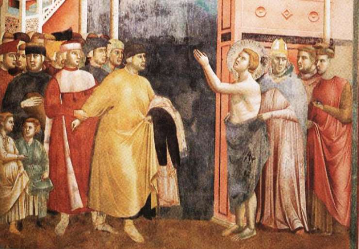 Frančiškani v Assisiju zbirajo sredstva za obnovo fresk