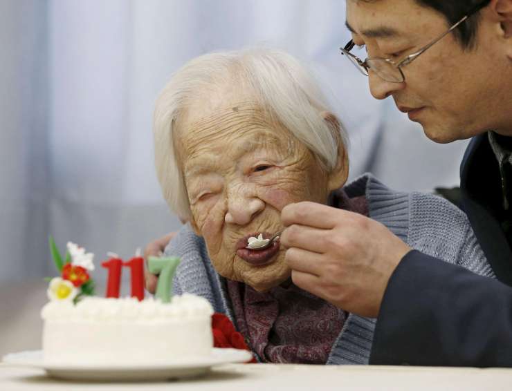 Na Japonskem umrla najstarejša Zemljanka, ki je živela v treh stoletjih