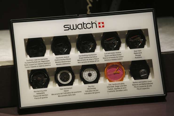 Kolekcijo ur Swatch prodali za 5,5 milijona evrov