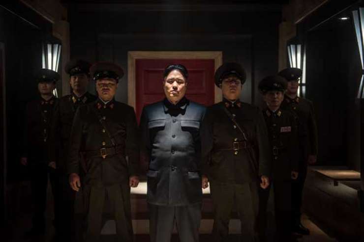 Baloni s filmom The Interview za Severno Korejo
