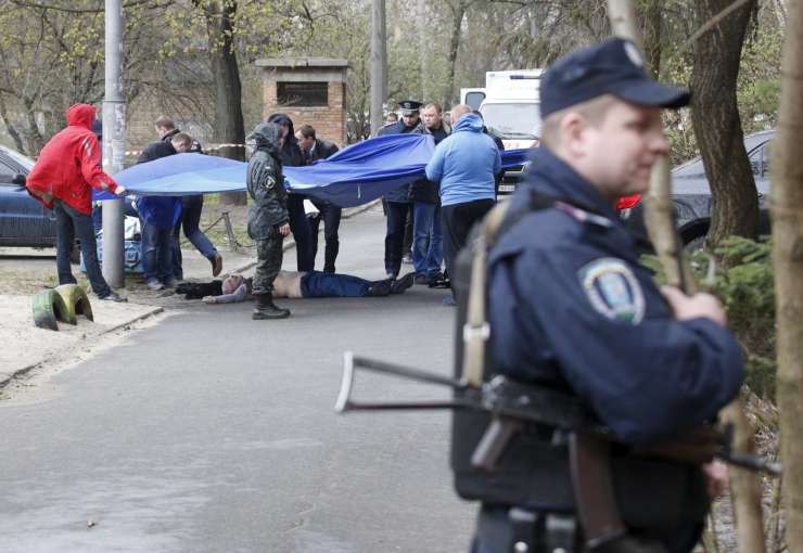 V Kijevu ubit še en Janukovičev zaveznik