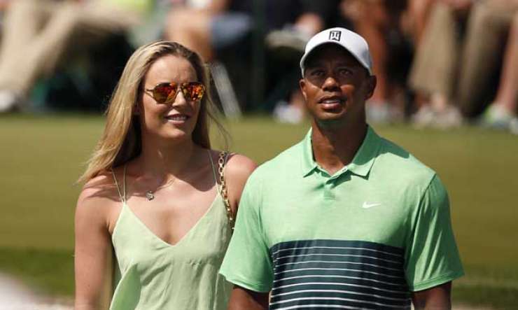 Lindsey Vonn in Tiger Woods sta šla narazen