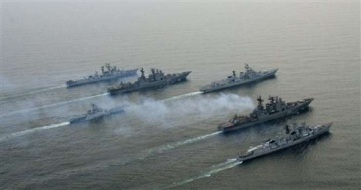 Kitajska in Rusija na skupnih mornariških vajah v Črnem morju