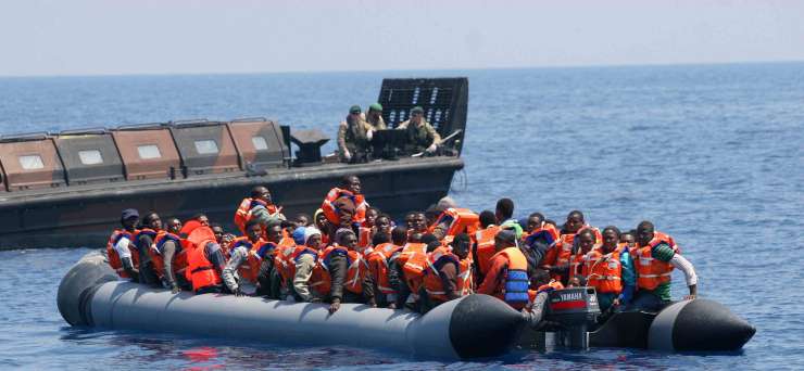 Čez Sredozemsko morje letos že več kot 100.000 migrantov