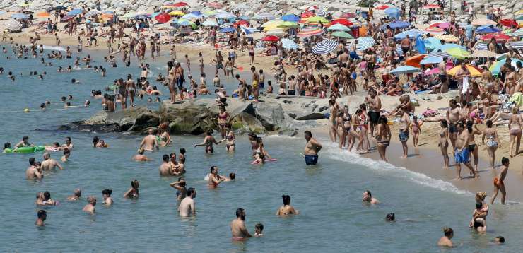 Calor infernal em Espanha e Portugal