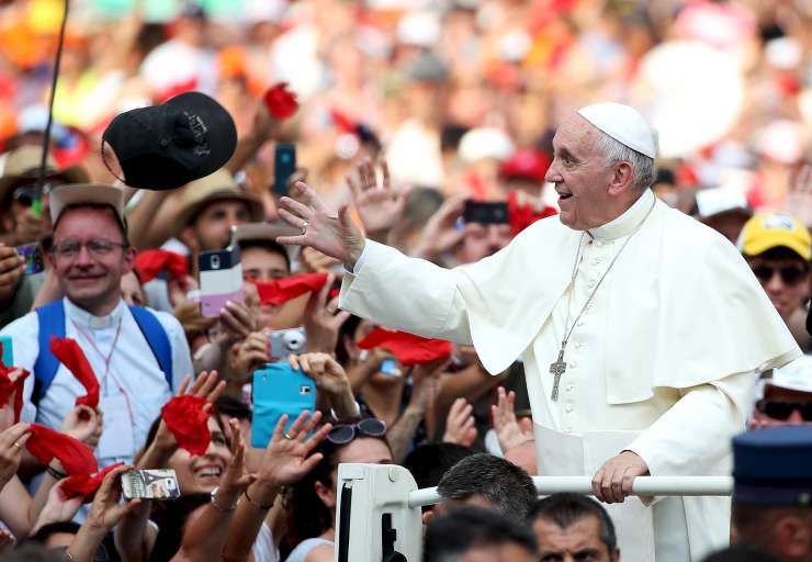 Papež na obisku v Andih