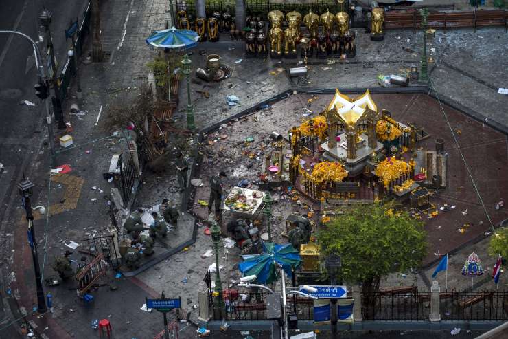 Tajska policija: Osumljenec za napad v Bangkoku je del mreže