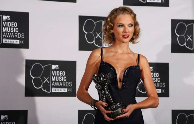 Taylor Swift zmagovalka MTV video nagrad