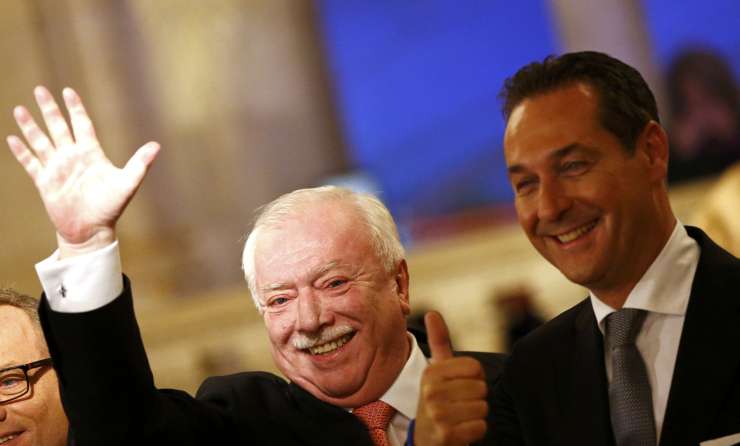 Na volitvah na Dunaju svobodnjaki skoraj šokirali socialdemokrate