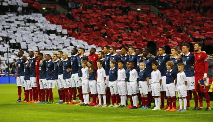 VIDEO: Angleški Wembley pel Marseljezo s Francozi