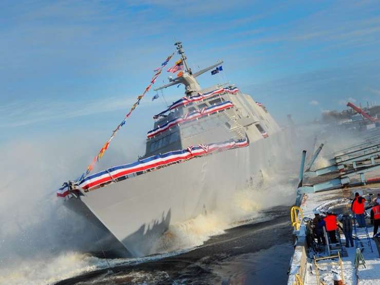 Blamaža ameriške mornarice: 350 milijonov vredna ladja se je pokvarila 20 dni po splovitvi