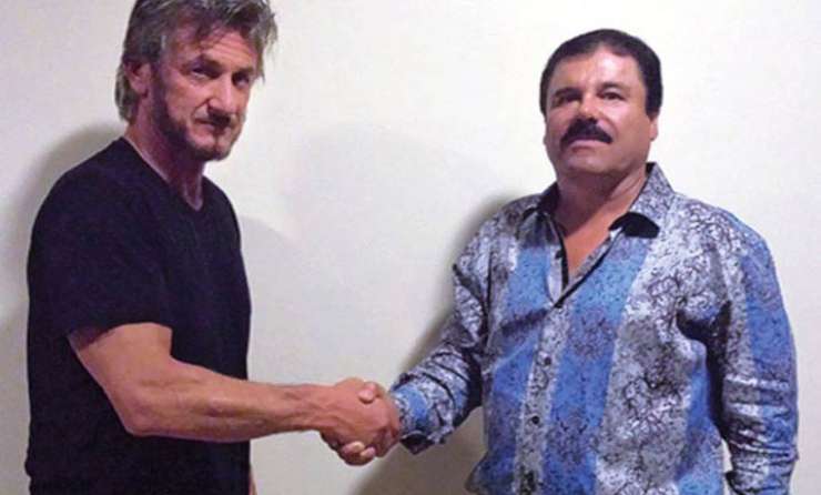 Slave željni narkokralj El Chapo se je pustil intervjuvati Seanu Pennu in pristal v rokah policije