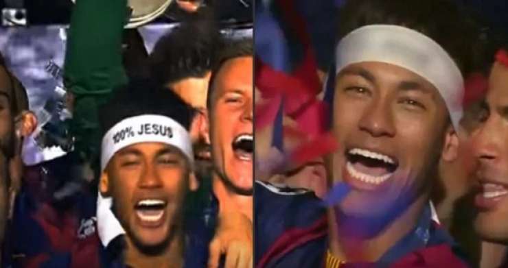 (VIDEO) FIFA Neymarju cenzurirala napis 100 % Jezus