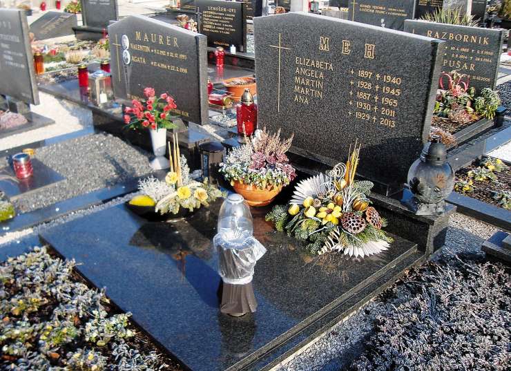 Zverinsko umorjena Angela Meh počiva na pokopališču v Šmartnem ob Paki