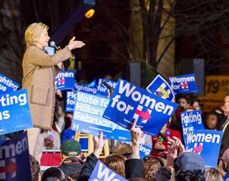Hillary Clinton velika zmagovalka demokratskih strankarskih volitev v Južni Karolini