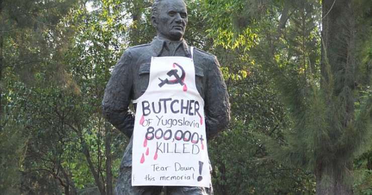 Protest v Mehiki: Tito, "jugoslovanski klavec"