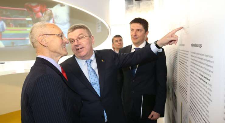 Predsednik Moka Bach: Slovenija je športni gigant