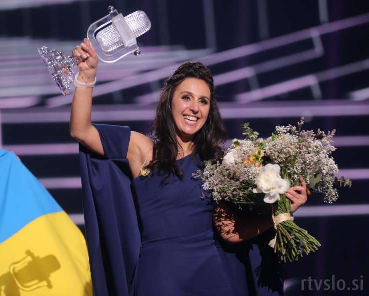 Evrovizija: Zmaga Ukrajini, Slovenija šele na 33. mestu