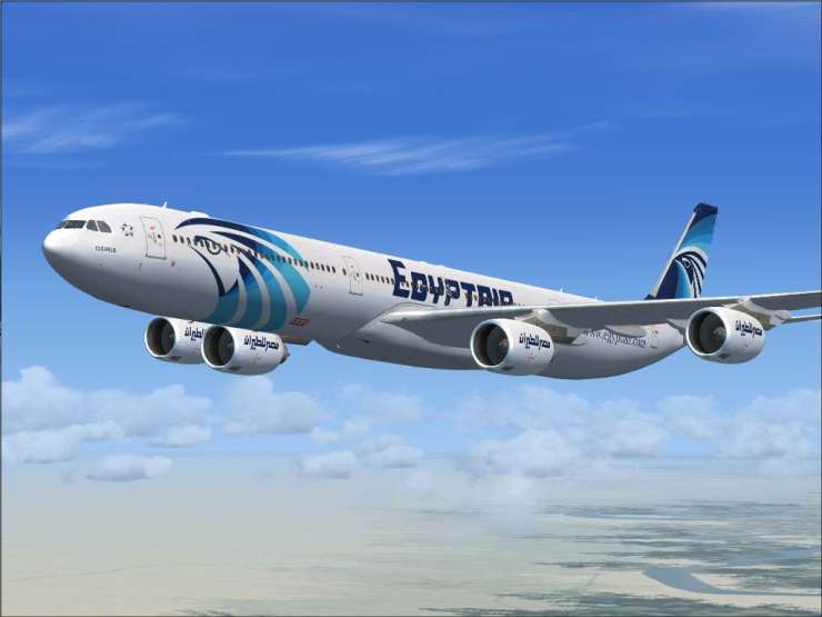 Letalo letalske družbe EgyptAir strmoglavilo v Sredozemsko morje