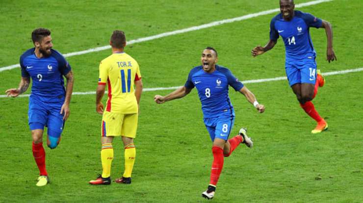 Francija z zmago nad Romunijo odprla Evropsko prvenstvo