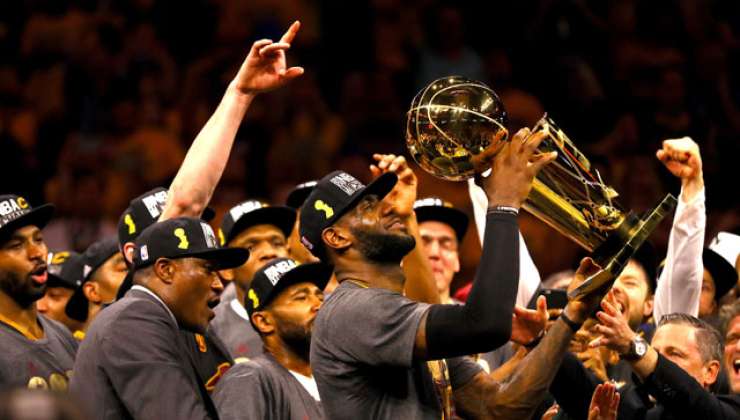 LeBron James Clevelandu prinesel prvi naslov prvala lige NBA