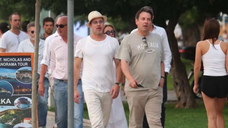 Presenečeni Šibenčani: Je to Brad Pitt? Kje je Angelina?!