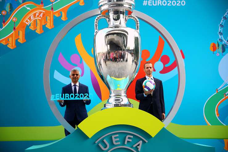 Čeferin razkril logotip za Euro 2020