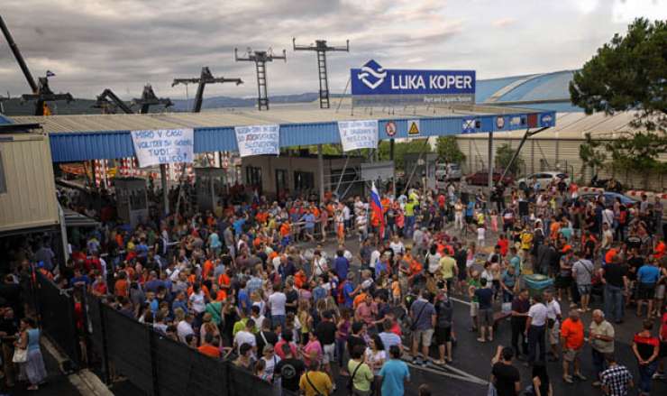 Slovenske železnice od Luke Koper terjajo plačilo 1,7 milijona evrov škode