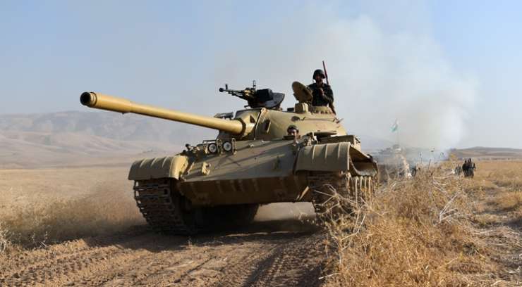 Iraška vojska proti Kurdom v boj za nafto