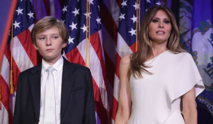 Donald bo v Beli hiši sam, Melania z Barronom ostaja v New Yorku