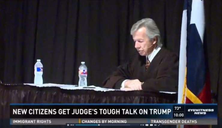 Zvezni sodnik Primomo: Če vam Trump ni všeč, zapustite ZDA!