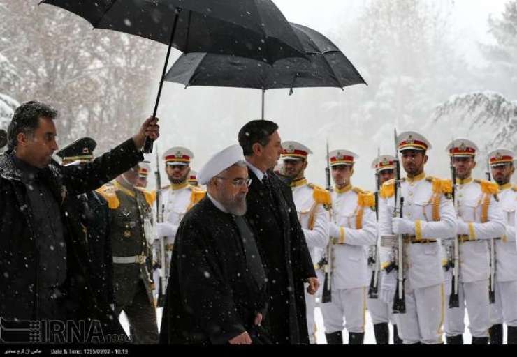 Pahor v Iranu: srečal se bo z ajatolo, Rohani pa prihaja v Slovenijo