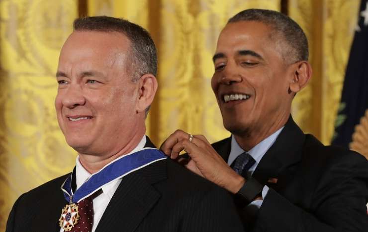 Obama odlikoval Billa Gatesa, Brucea Springsteena, Toma Hanksa ...