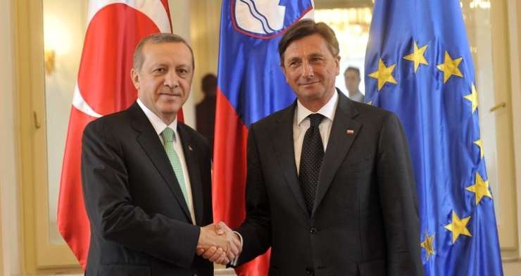 Pahor danes pri Erdoganu
