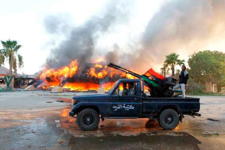 Libijska vlada prekinila sodelovanje na pogovorih v Ženevi