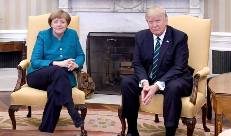 Trump opomnil Merklovo: Nemčija nam dolguje ogromno denarja