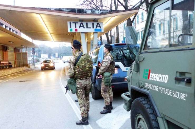 Slovensko-italijansko mejo bodo začele nadzorovati mešane patrulje