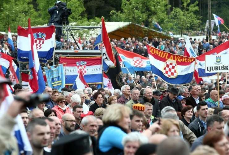 Avstrijci grozijo, da bodo kaznovali Hrvate, ki bodo v Pliberku slavili ustaštvo