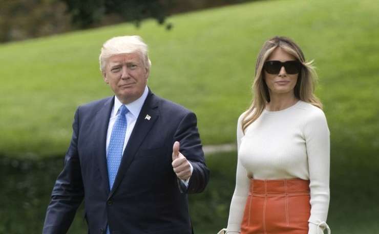 Donald in Melania gresta v svet: gostitelji dobili navodila, kako ravnati s Trumpom