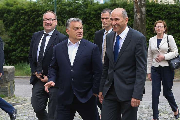 Če ne pride Orban v Slovenijo, gre pa Janša v Budimpešto