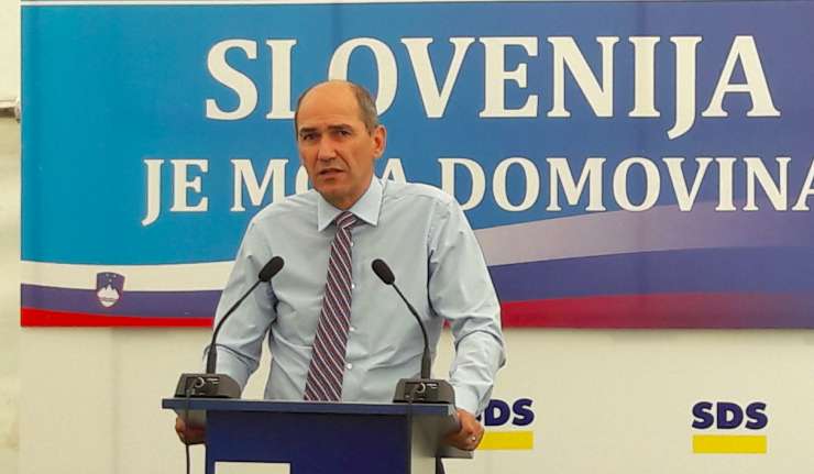 Janez Janša: SDS je edina sposobna Slovencem vrniti ukradeno državo