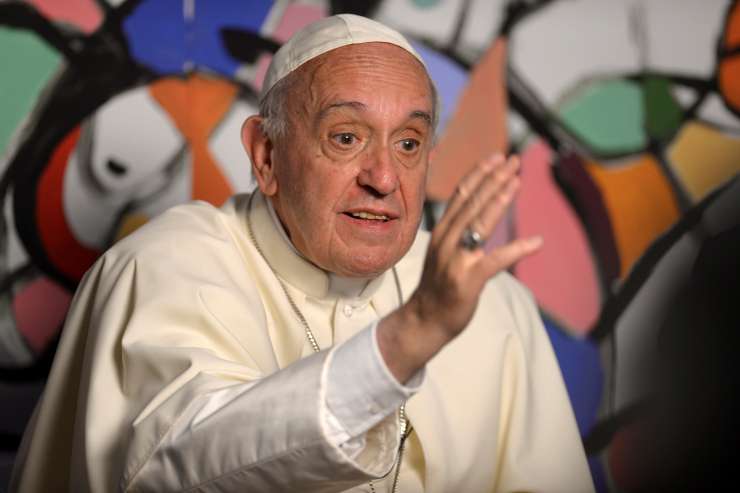 Neumni, trmasti in slepi, o njih pravi papež Frančišek