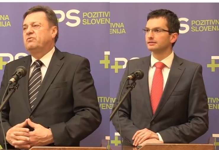 (VIDEO) Poglejte, kako sta se v Pozitivni Sloveniji srečali »sorodni duši« Marjan Šarec in Zoran Janković