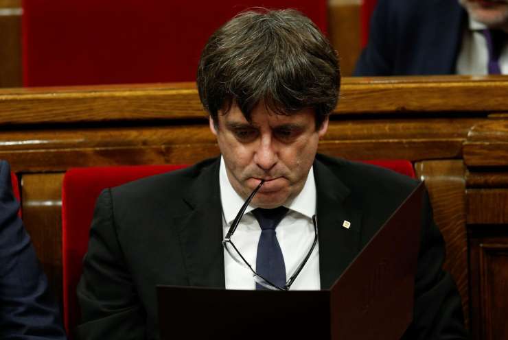 Puigdemont pravi, da neodvisnost ni edina možnost za Katalonijo