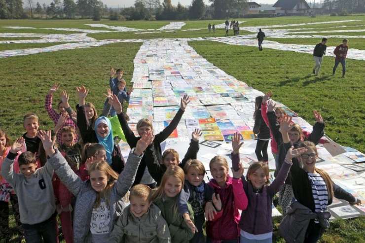 Slovenski šolarji hočejo priti v Guinnessovo knjigo rekordov