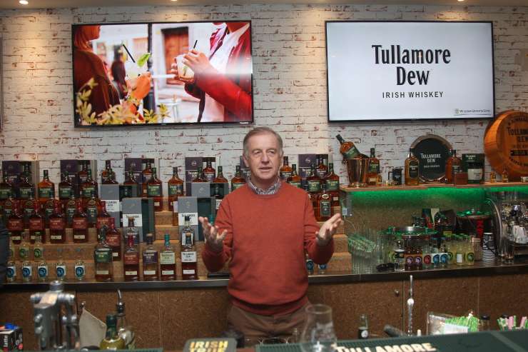 John Quinn, globalni ambasador viskija Tullamore Dew: Najboljši na svetu so pravi irski viskiji