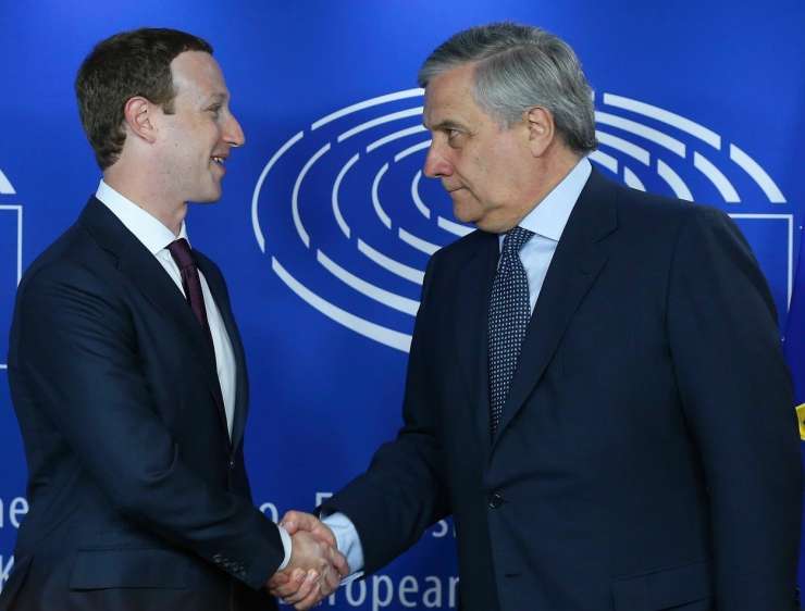 Zuckerberg evropskim poslancem o zlorabi osebnih podatkov: "To je bila napaka in žal mi je za to."